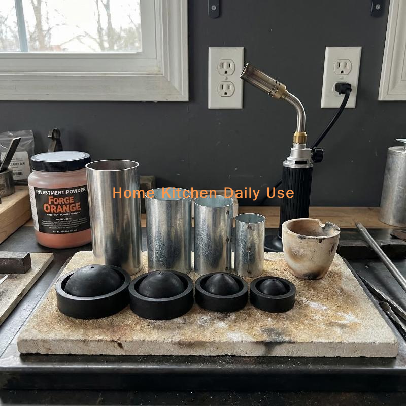 Jewelry Making At Home - portableDIY Jewelry Making Aluminum Casting Flask