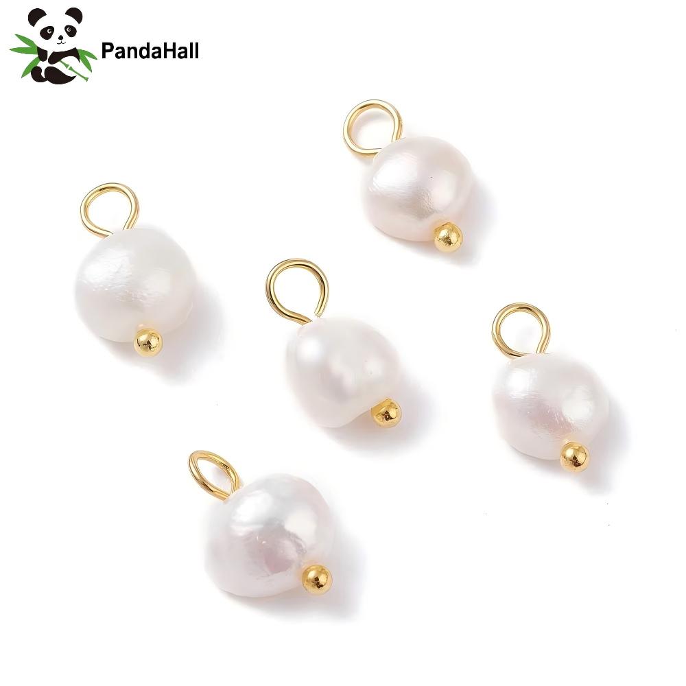 Jewelry Making Head Pins - PandaHall 100pcs Natural Cultured Freshwater Pearl