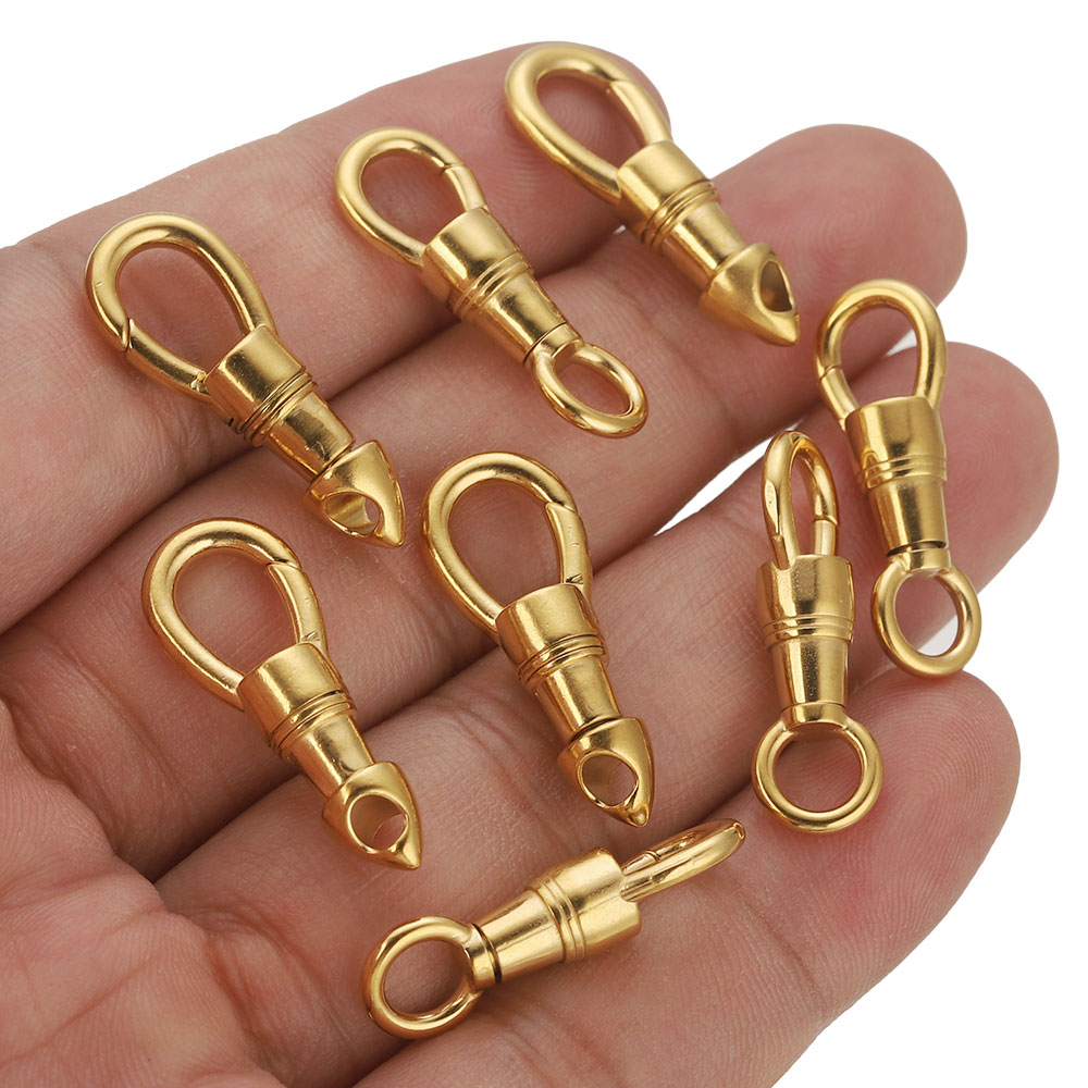 2pcs/lot Stainless Steel Bag K - огляд і ціна Jewelry Making Metal Supplies