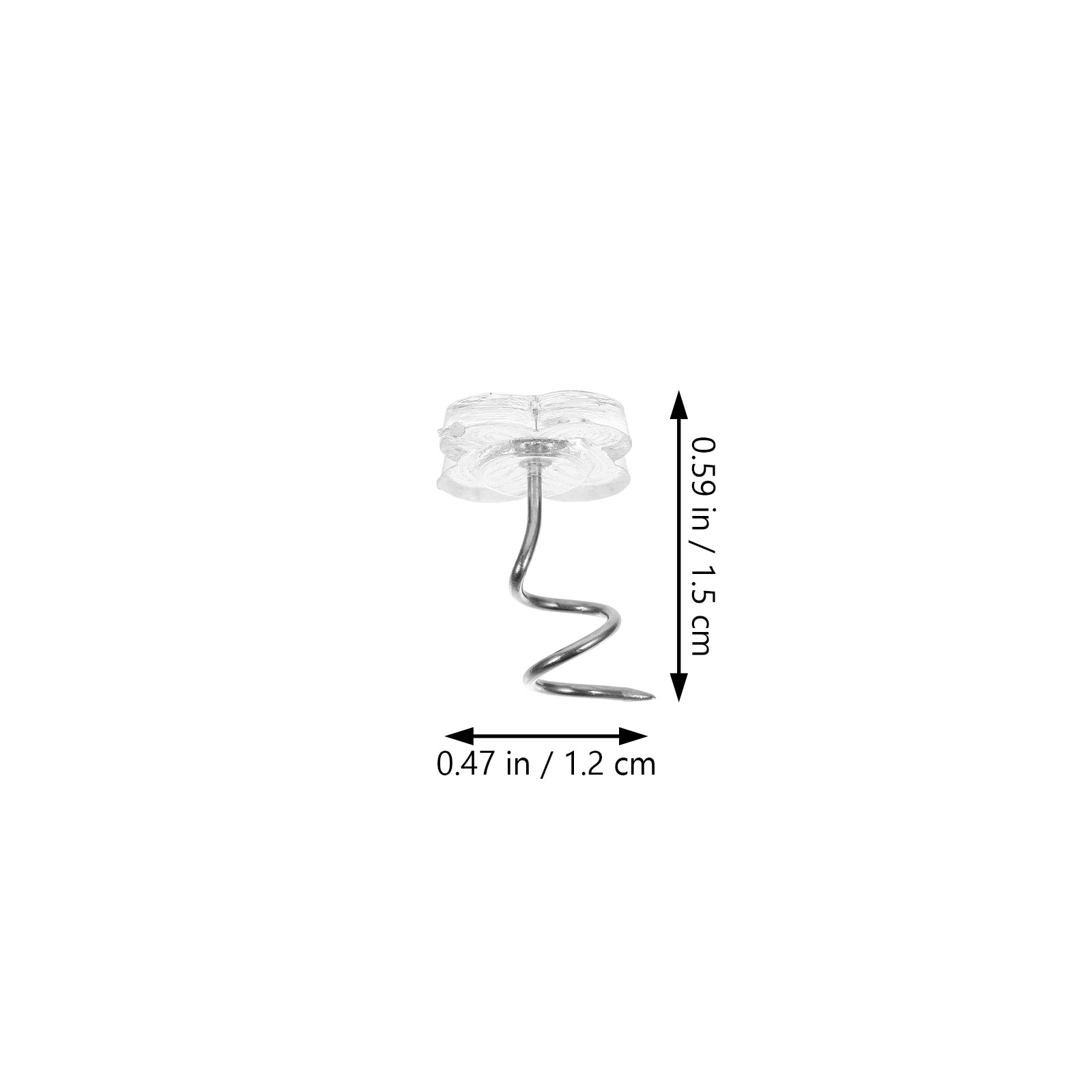 200Pcs Locating Spiral Sewing  - огляд і ціна Jewelry Making Head Pins