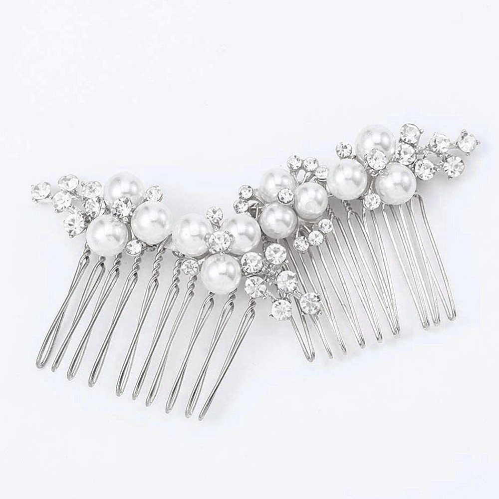 2Pcs Simple Wedding Hair Combs - огляд і ціна Jewelry Making Adults