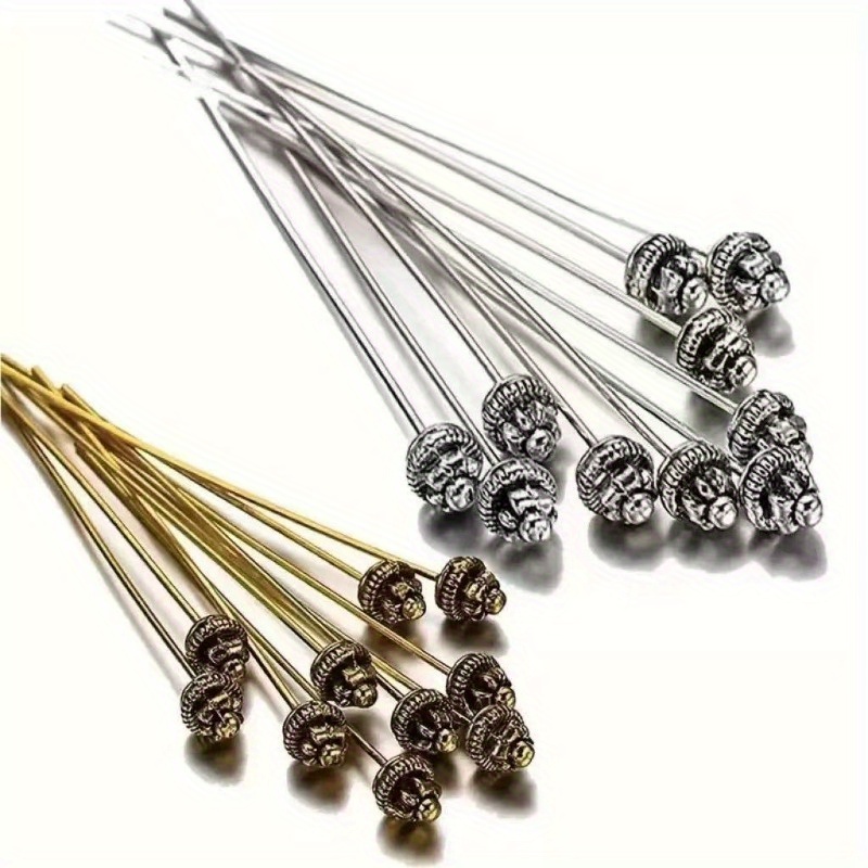 10PCS 55mm/2.17 Inch Head Pins - огляд і ціна Jewelry Making Head Pins