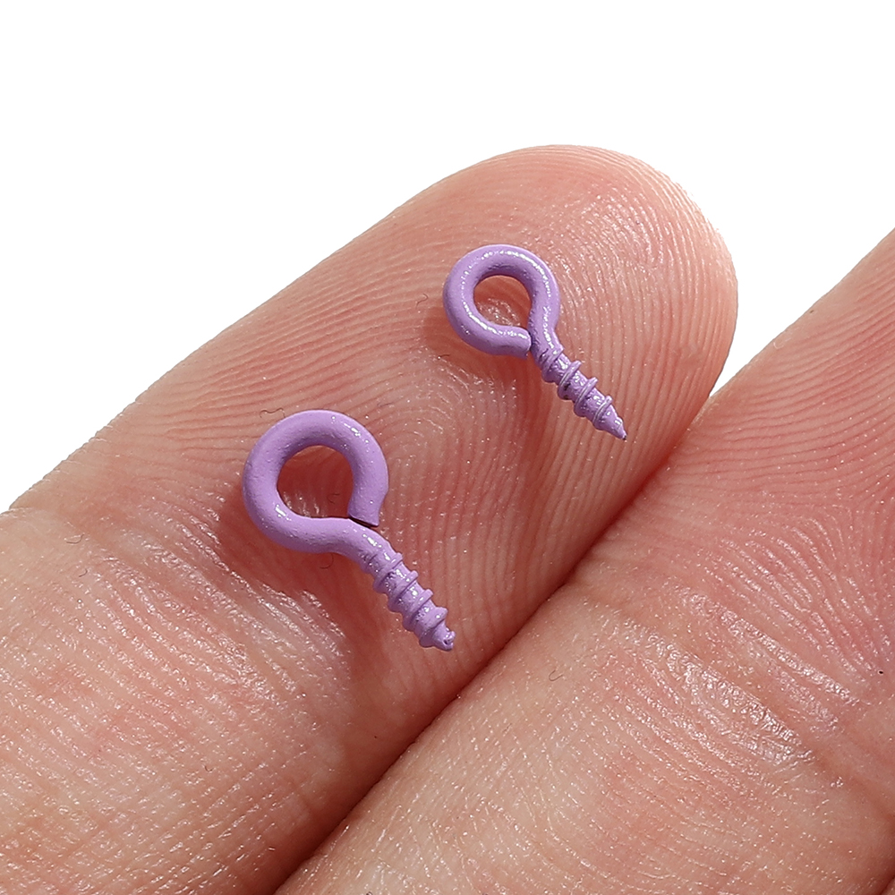 100pcs Color Small Spiral Shee - огляд і ціна Jewelry Making Metal Supplies