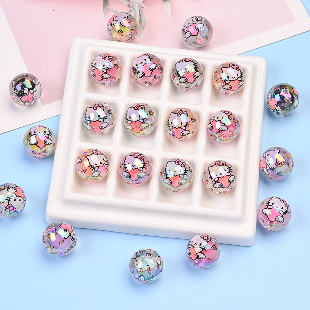 10Pcs 16mm Sanrio Printed Acry - огляд і ціна Jewelry Making For Dummies