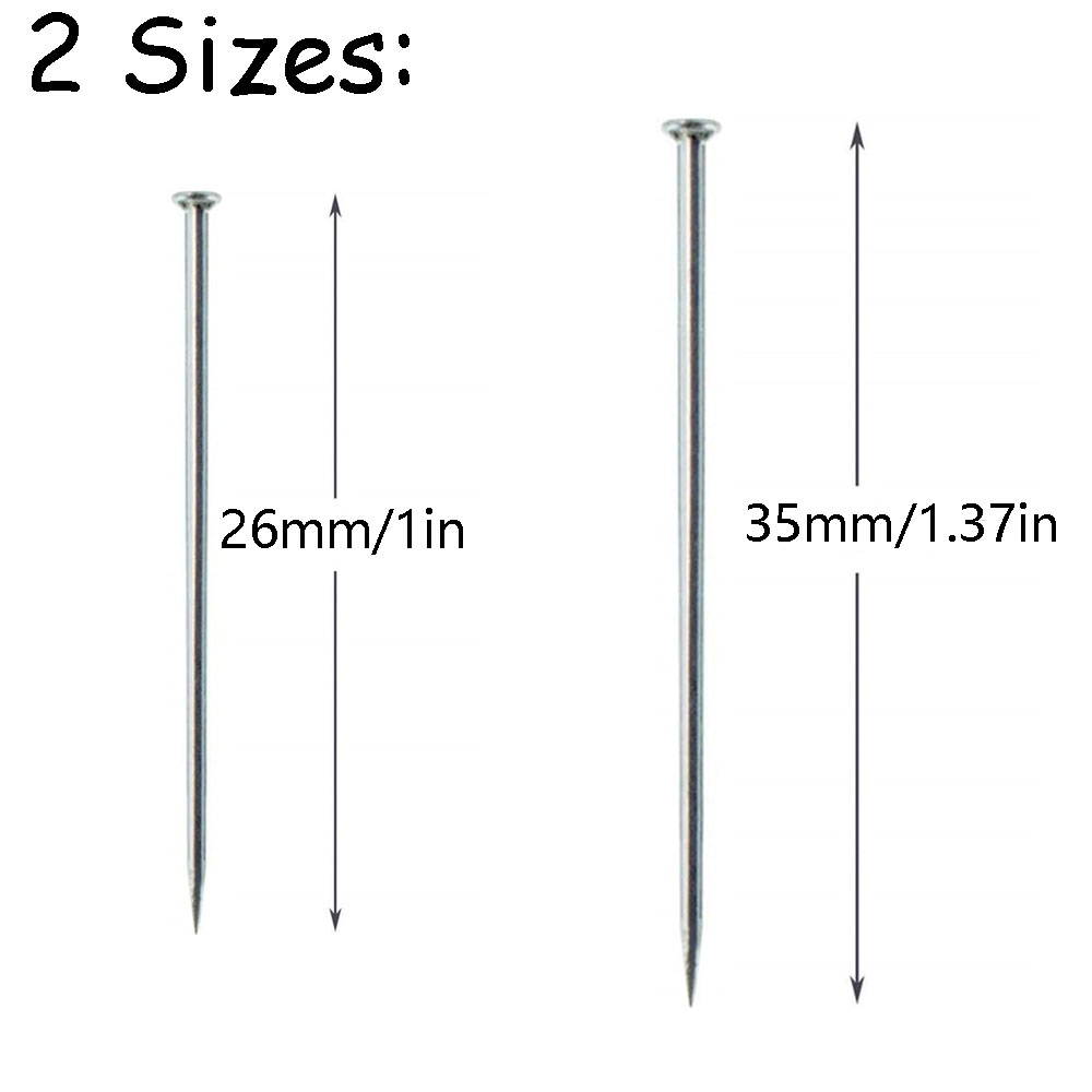 1000PCS 26/35mm Stainless Stee - огляд і ціна Jewelry Making Head Pins