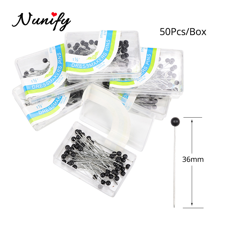 Nunify Stainless Steel Dressma - огляд і ціна Jewelry Making Head Pins