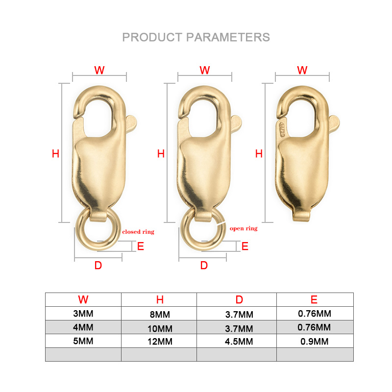Lobster Clasp 14K Gold Filled  - огляд і ціна Jewelry Making Basics