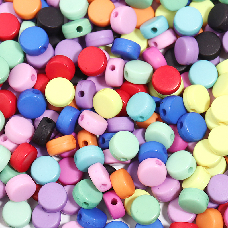 100PCS/Lot Colorful Acrylic Be - огляд і ціна Jewelry Making For 5 Year Old