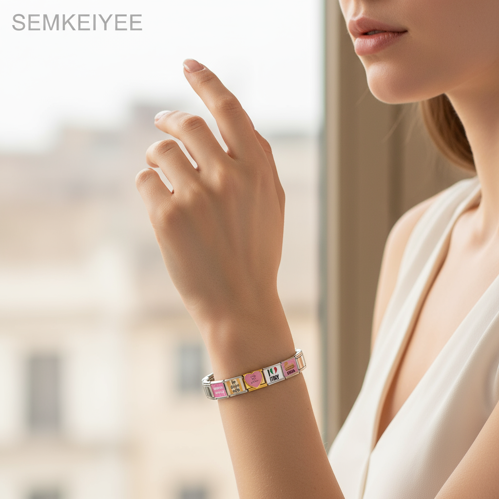 Stainless Steel Bracelet I Lov - огляд і ціна Jewelry Making Rome