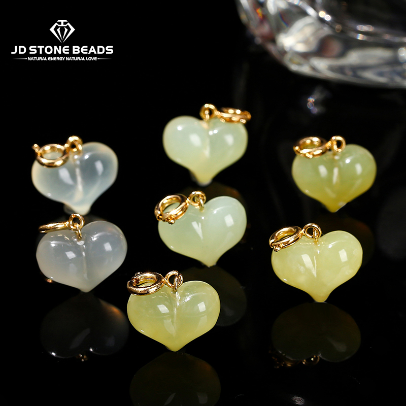 1 Pc Natural Stone Light Green - огляд і ціна Jewelry Making Light