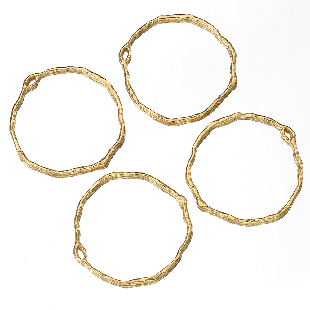 5pcs Stainless Steel Golden Ea - огляд і ціна Jewelry Making Metals