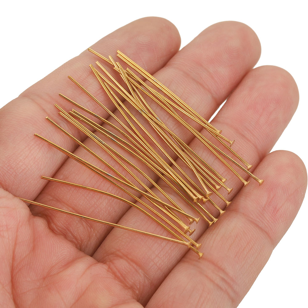 20pcs 20-70MM PVD Stainless St - огляд і ціна Jewelry Making Head Pins