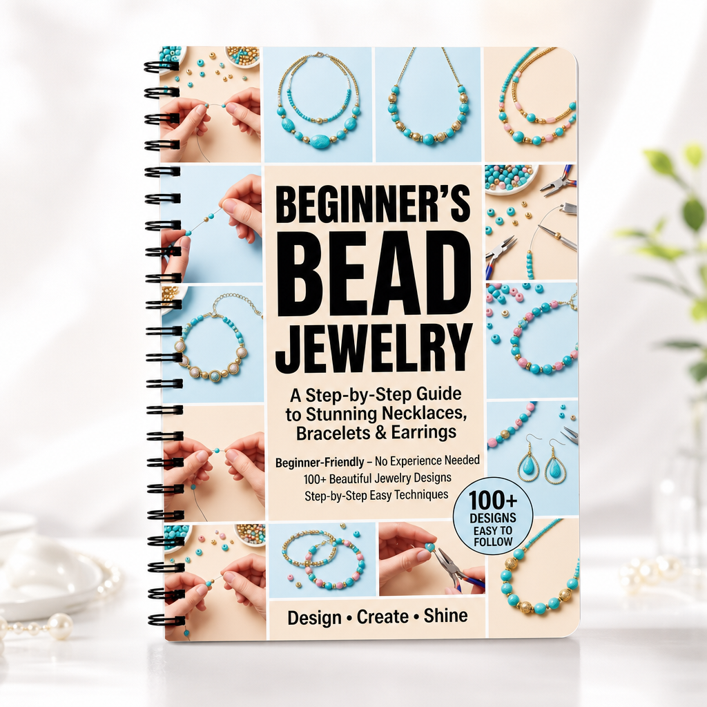 Beginner's Bead Jewelry Making - огляд і ціна Jewelry Making Guide Book