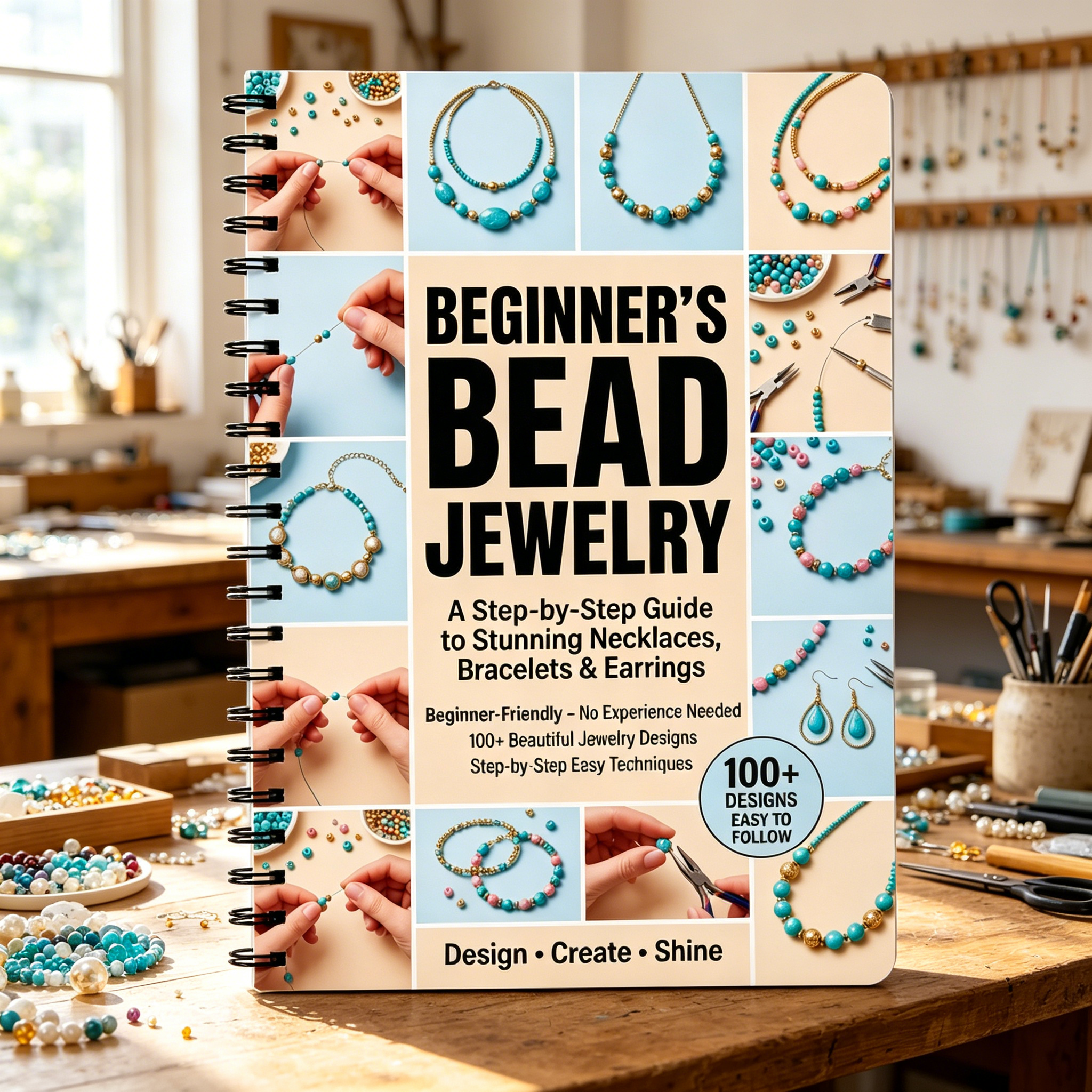 Beginner's Bead Jewelry Making - огляд і ціна Jewelry Making Guide Book