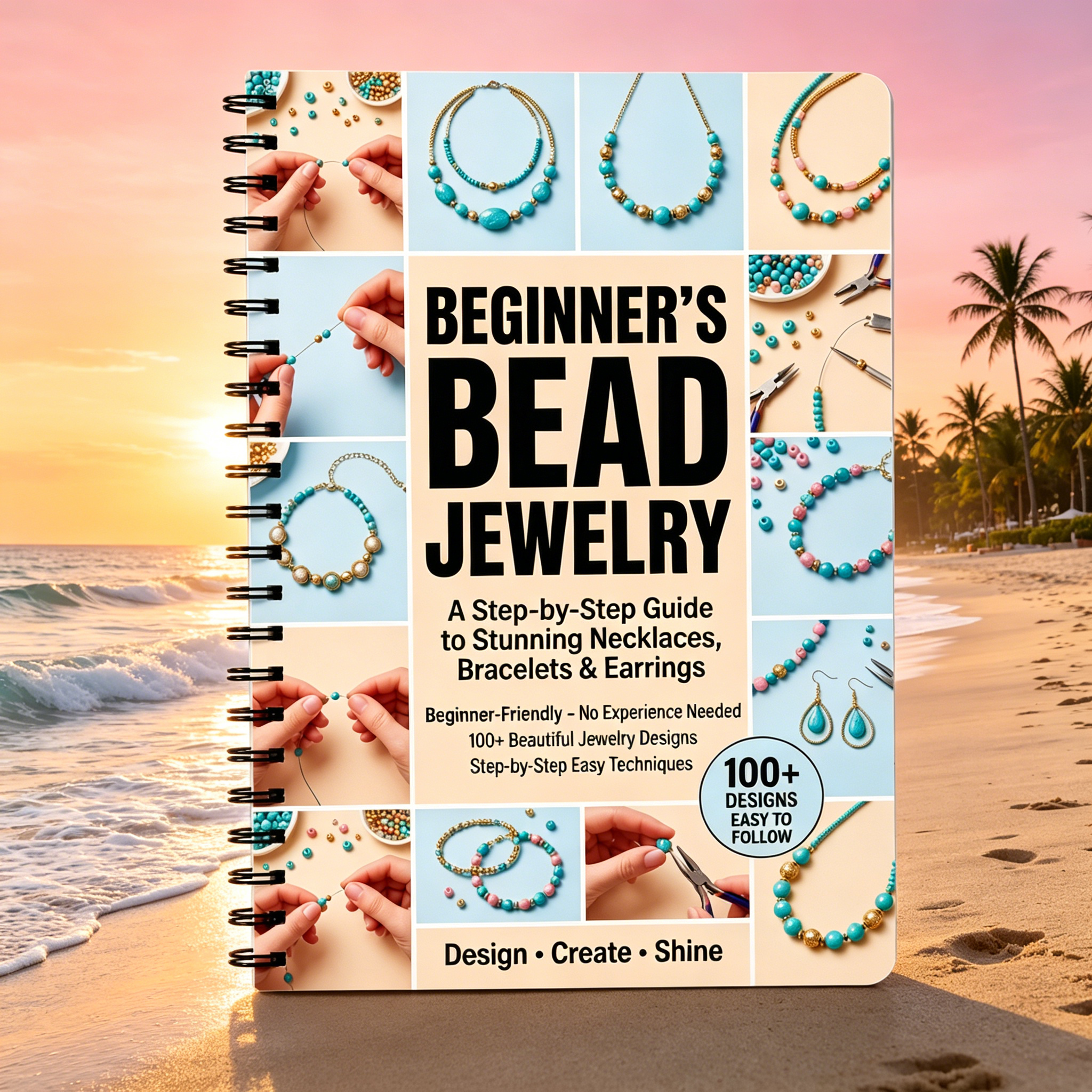 Beginner's Bead Jewelry Making - огляд і ціна Jewelry Making Guide Book