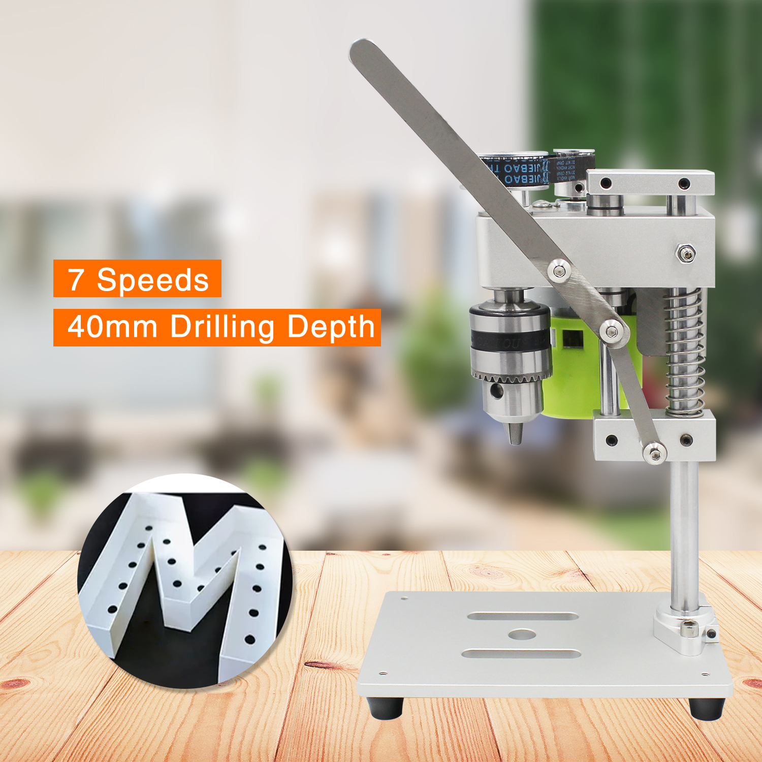 7-Speed Mini Bench Drill High  - огляд і ціна Jewelry Making Metals