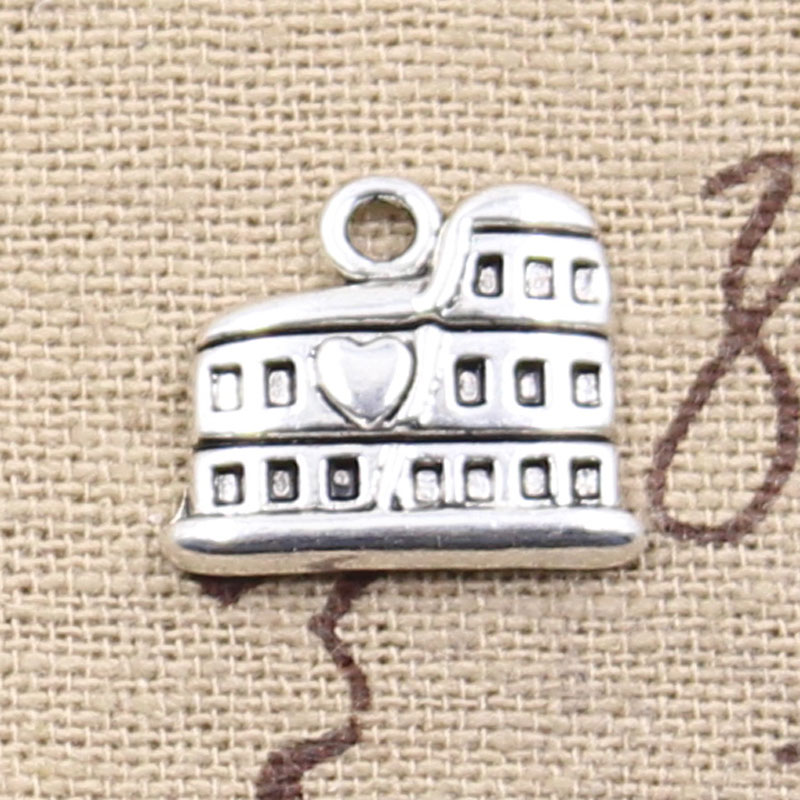 20pcs Charms Roman Colosseum R - огляд і ціна Jewelry Making Rome