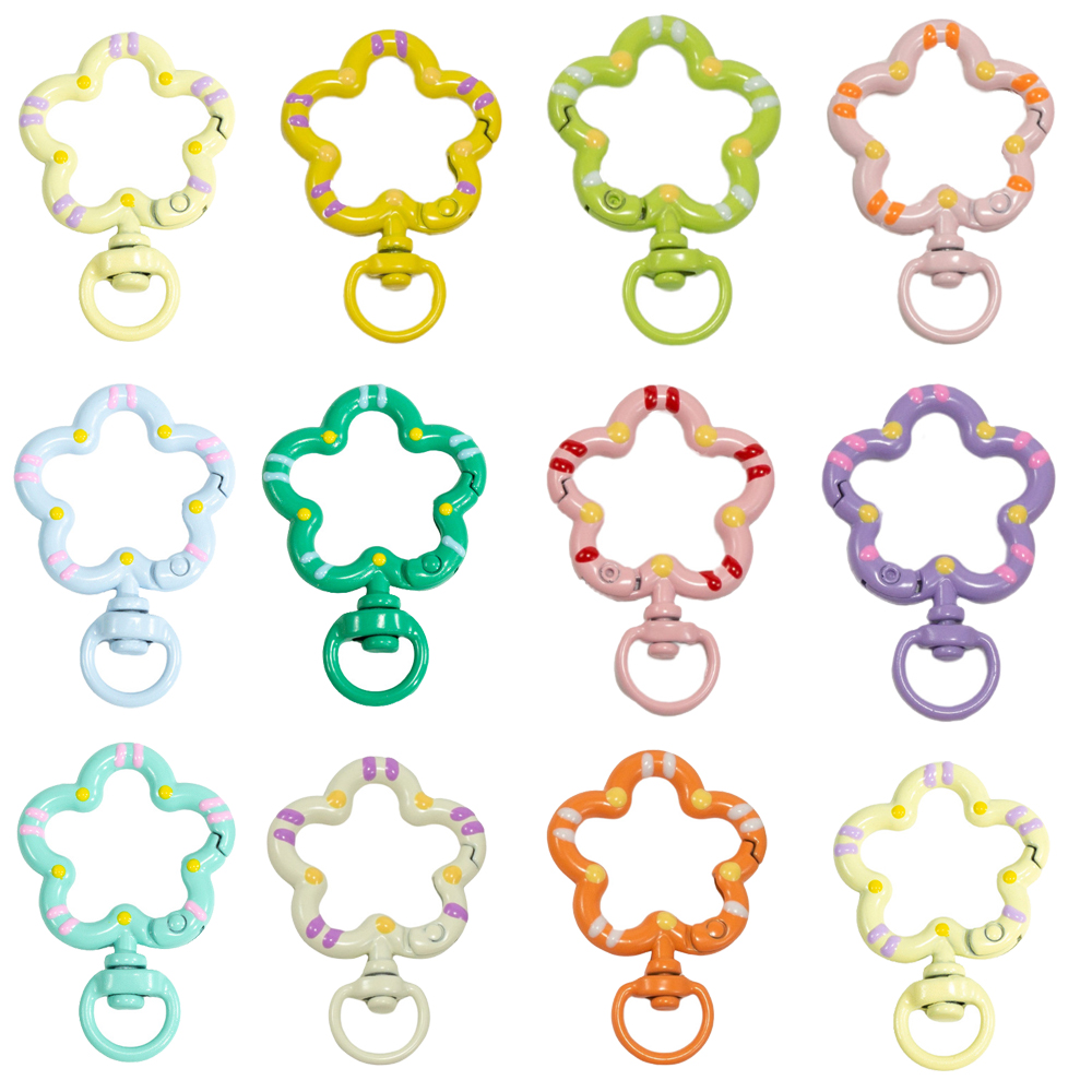 5pcs Flower Metal Lobster Claw - огляд і ціна Jewelry Making Basics