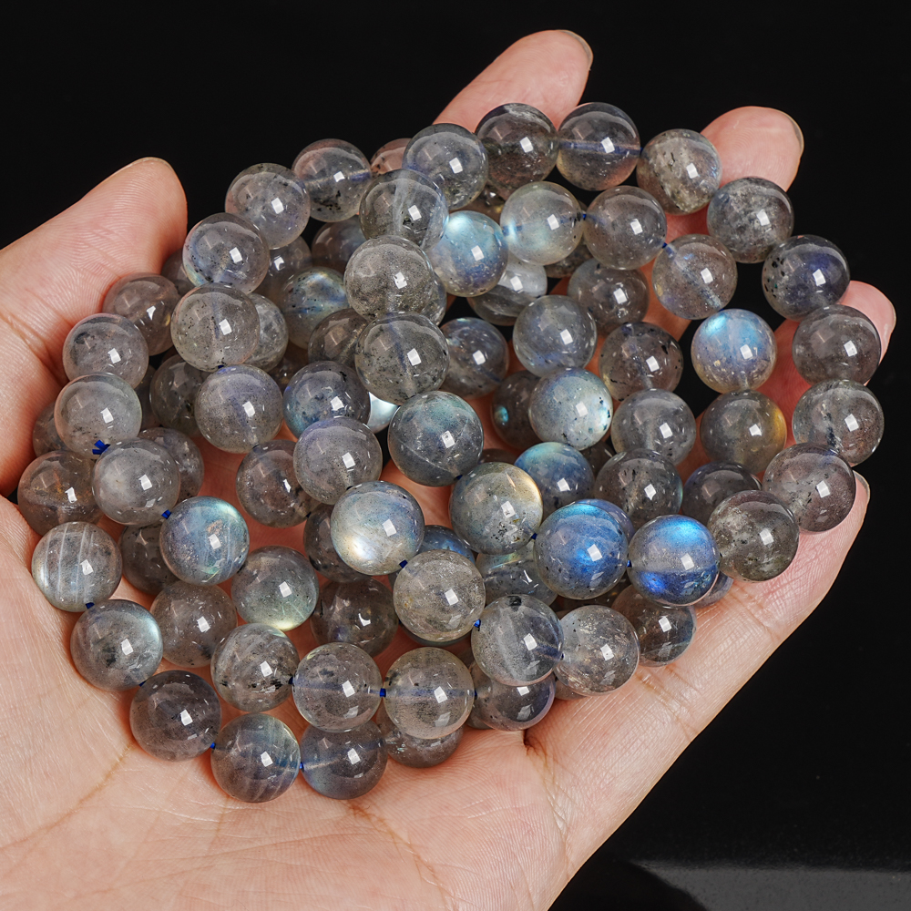 12mm Natural Labradorite Beads - огляд і ціна Jewelry Making Light