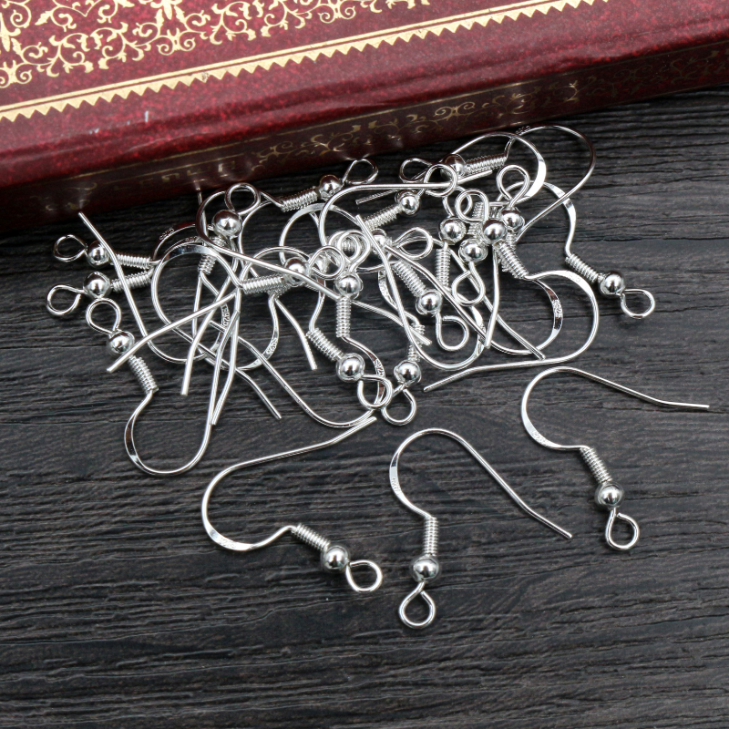50pcs 16mm 925 Sterling Silver - огляд і ціна Jewelry Making Metal Supplies