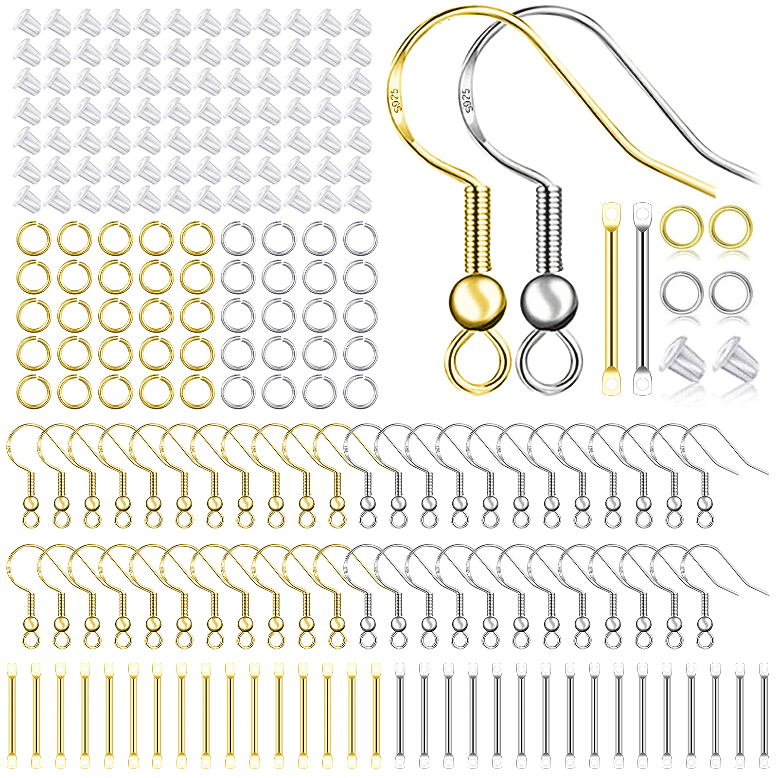 925 Silver/Gold Plated Earring - огляд і ціна Jewelry Making Basics