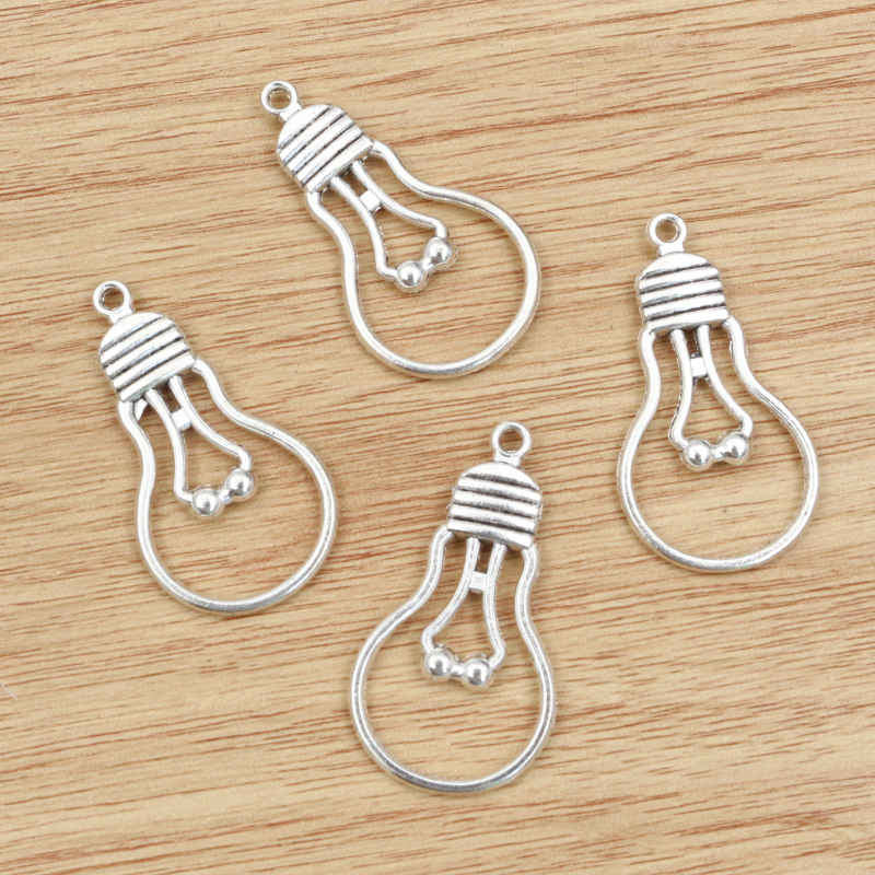 20pcs Light Bulb Charms Pendan - огляд і ціна Jewelry Making Light