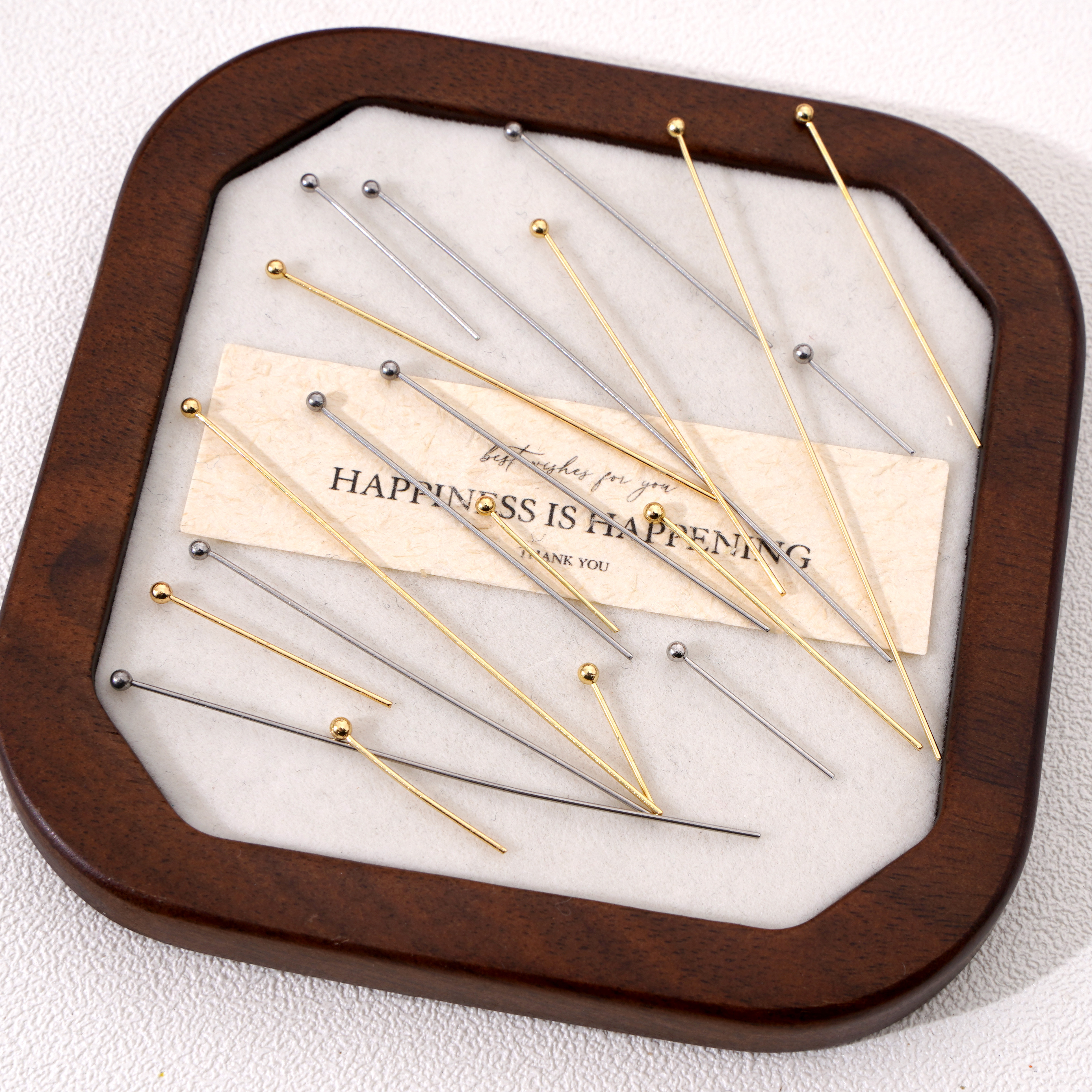 50-100Pcs 0.6mm Stainless Stee - огляд і ціна Jewelry Making Head Pins
