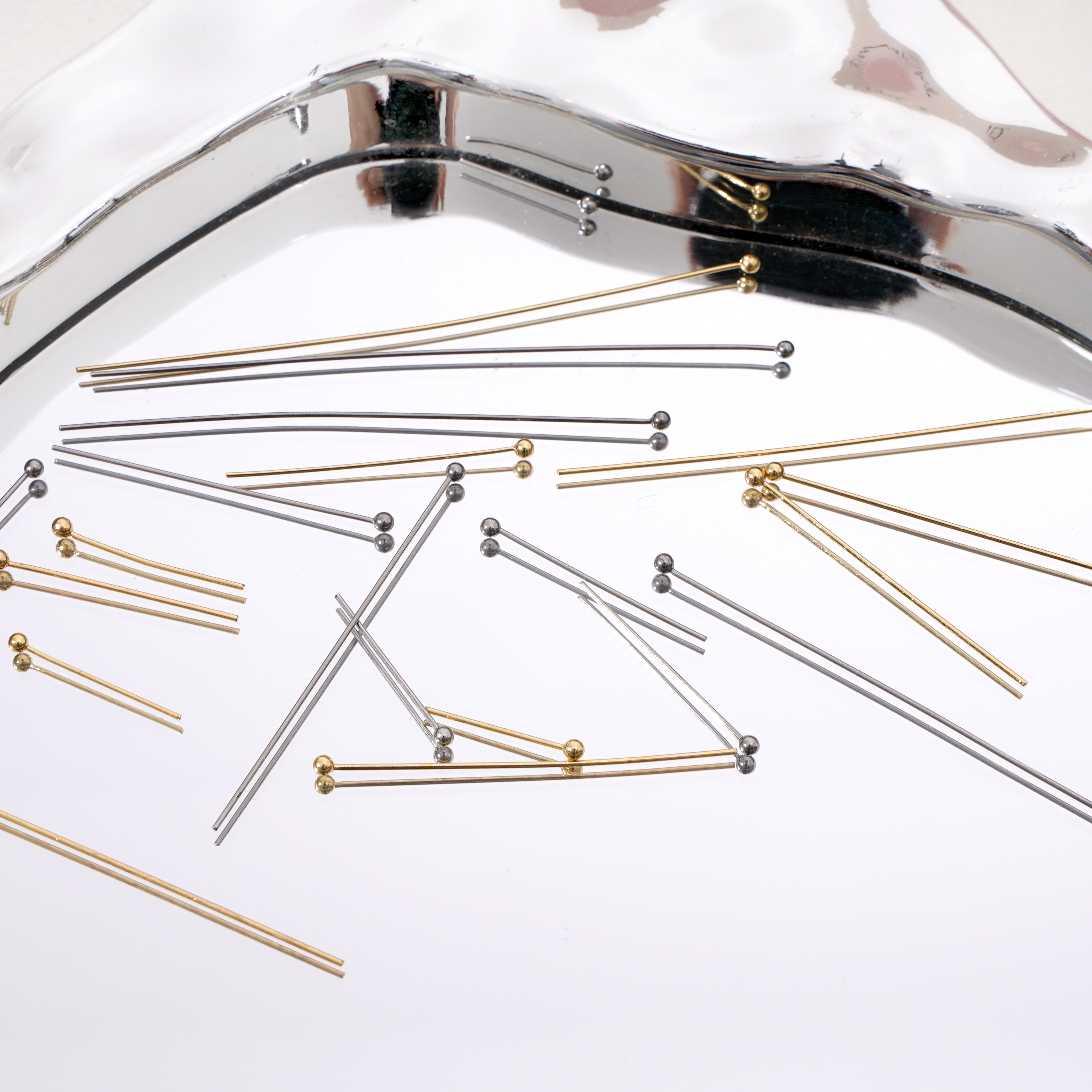 50-100Pcs 0.6mm Stainless Stee - огляд і ціна Jewelry Making Head Pins