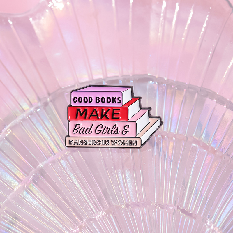 Good Book Make Bad Girl Enamel - огляд і ціна Jewelry Making Guide Book
