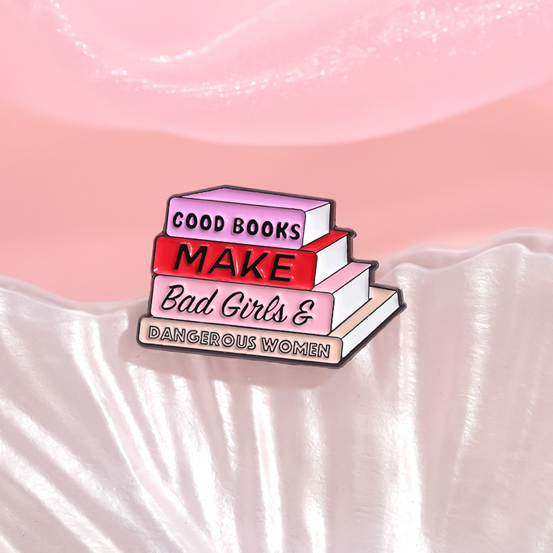 Good Book Make Bad Girl Enamel - огляд і ціна Jewelry Making Guide Book