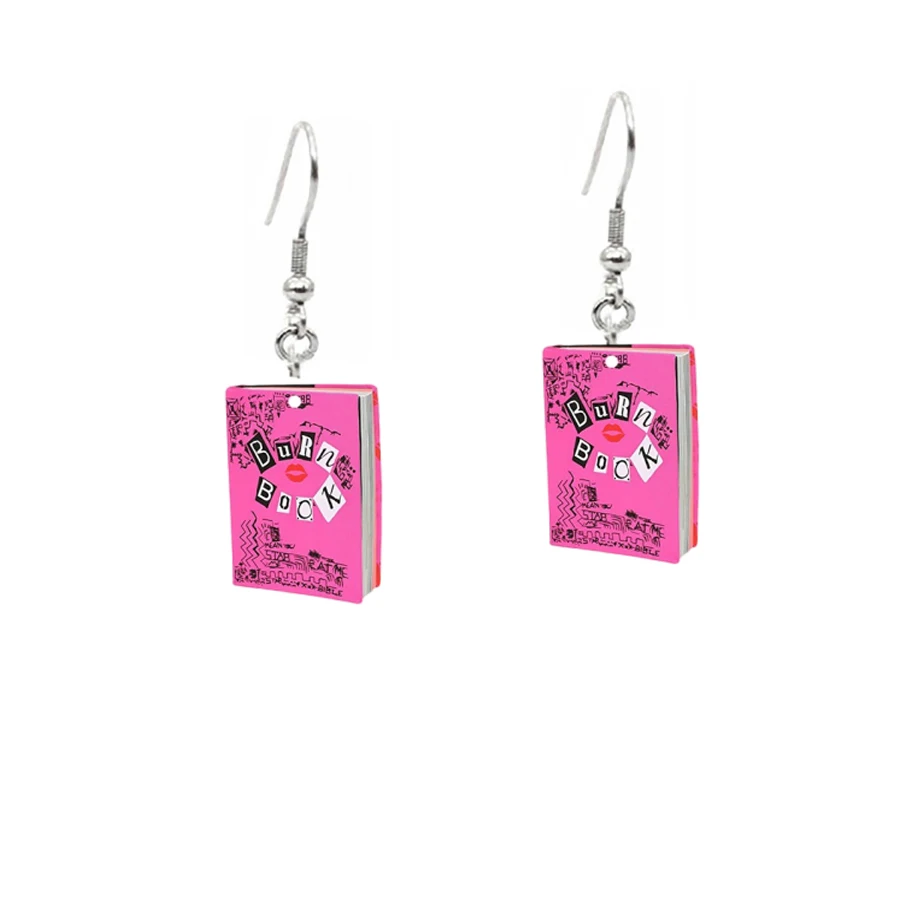 Pink Burn Book Acrylic Pendant - огляд і ціна Jewelry Making Guide Book