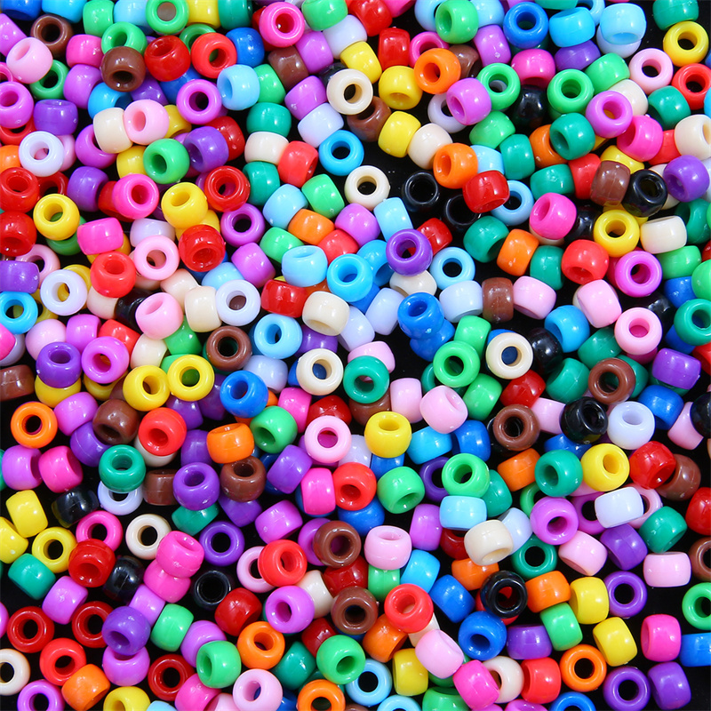 100pcs 6x9mm Large Hole Plasti - огляд і ціна Jewelry Making For 5 Year Old