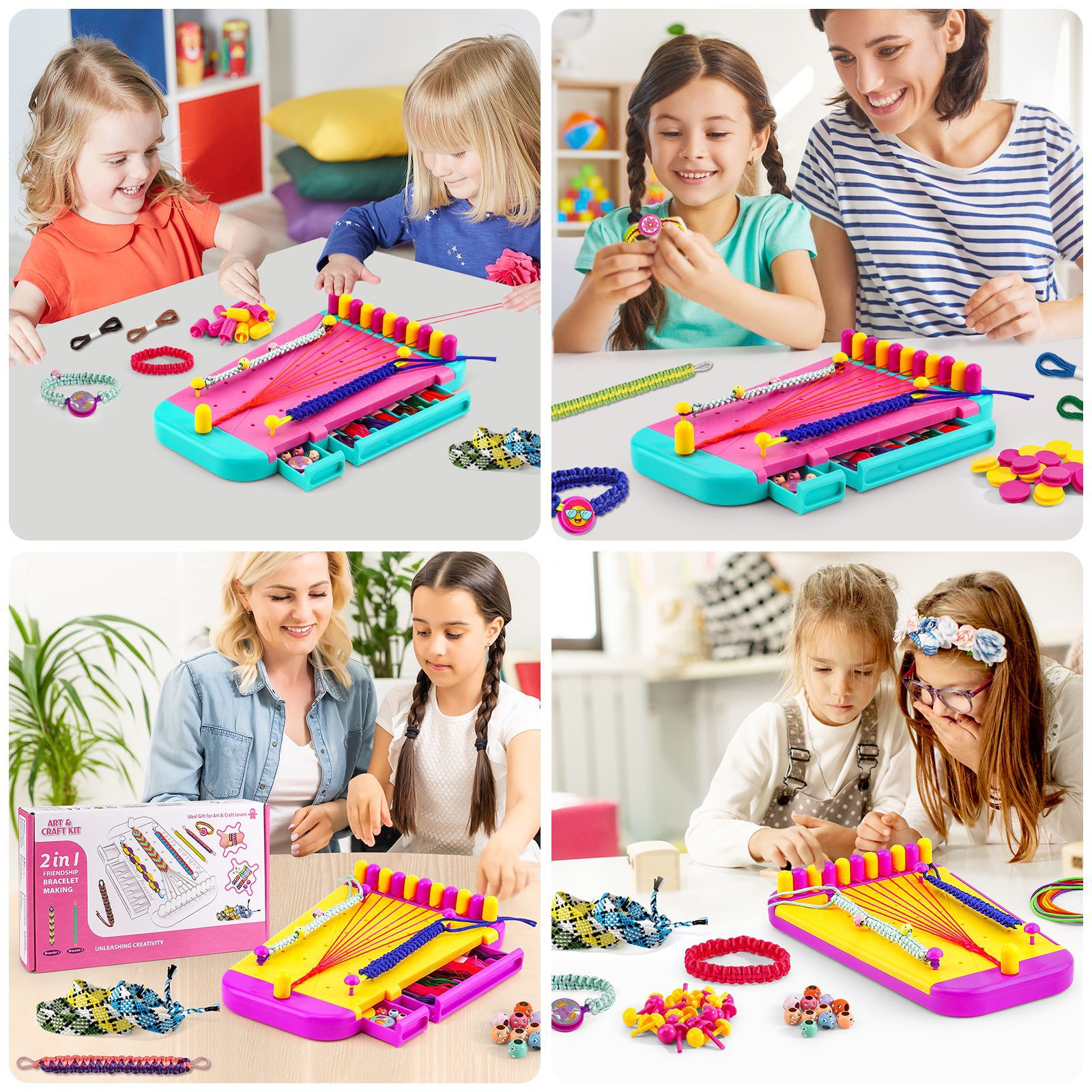2 In 1 Kids Bracelet Making Ki - огляд і ціна Jewelry Making For 5 Year Old