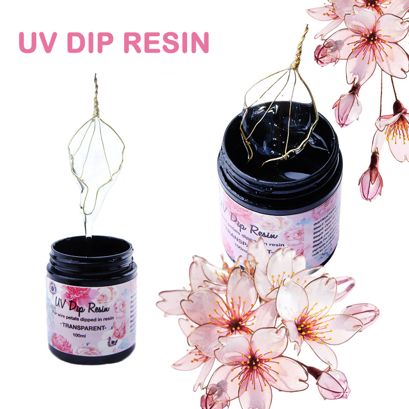 UV DIP Resin Glue UV Flower-Ma - огляд і ціна Jewelry Making Light