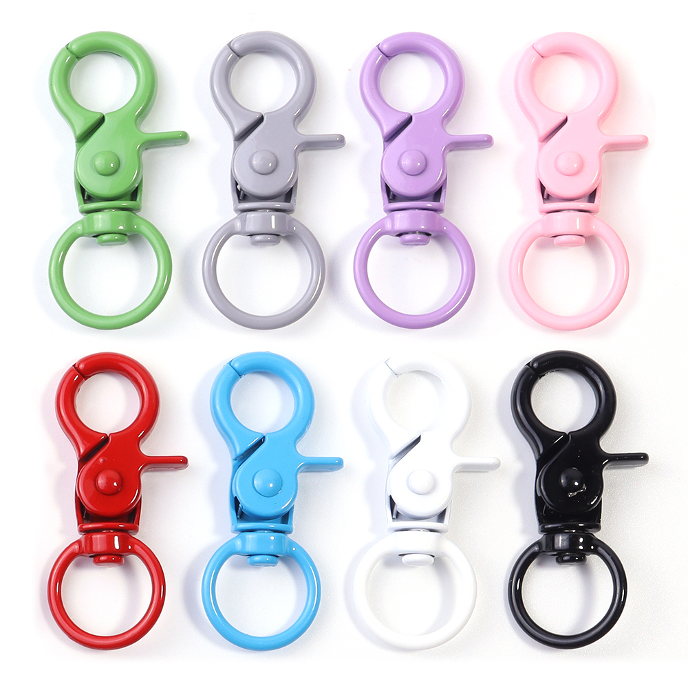 5Pcs/Lot Colorful Swivel Lobst - огляд і ціна Jewelry Making Basics