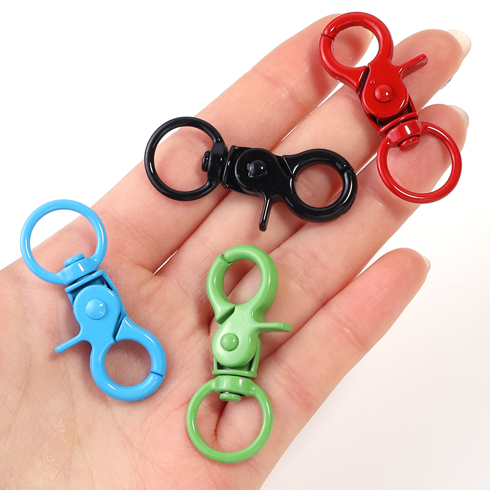 5Pcs/Lot Colorful Swivel Lobst - огляд і ціна Jewelry Making Basics