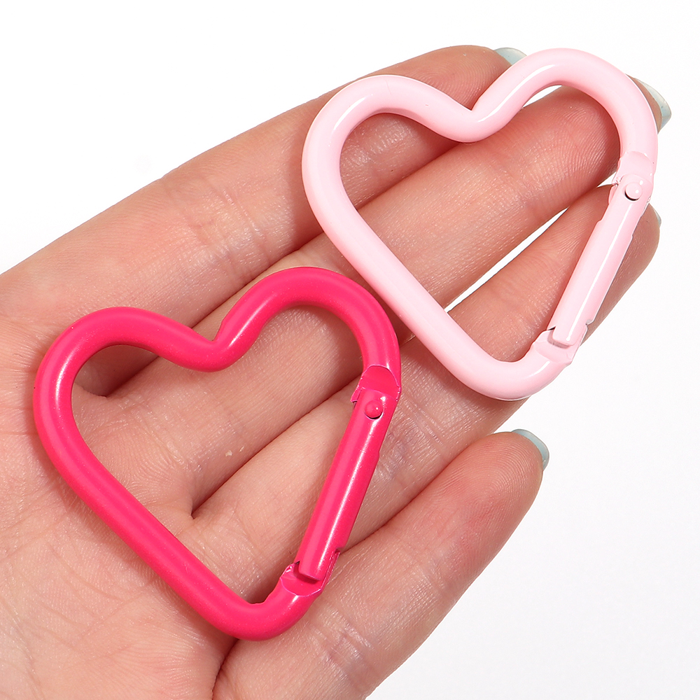 5pcs Colorful Heart-shaped Alu - огляд і ціна Jewelry Making Basics