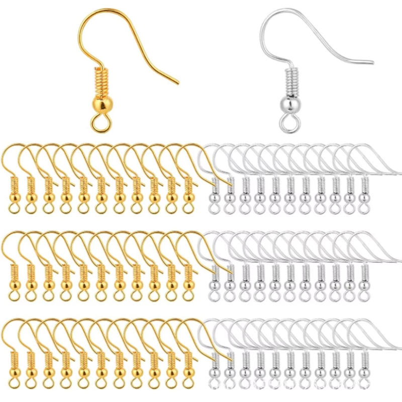 100/500pcs DIY Earring Finding - огляд і ціна Jewelry Making Metals