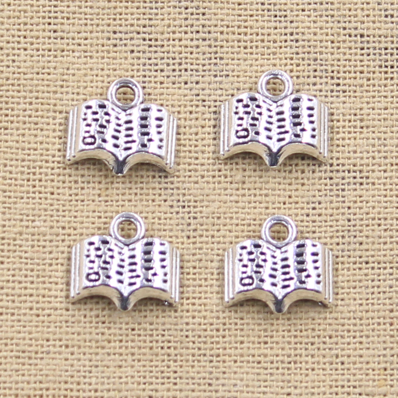 15pcs Charms Open Holy Bible B - огляд і ціна Jewelry Making Guide Book