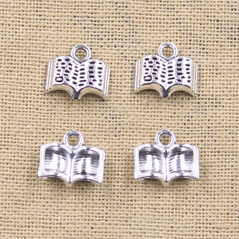 15pcs Charms Open Holy Bible B - огляд і ціна Jewelry Making Guide Book