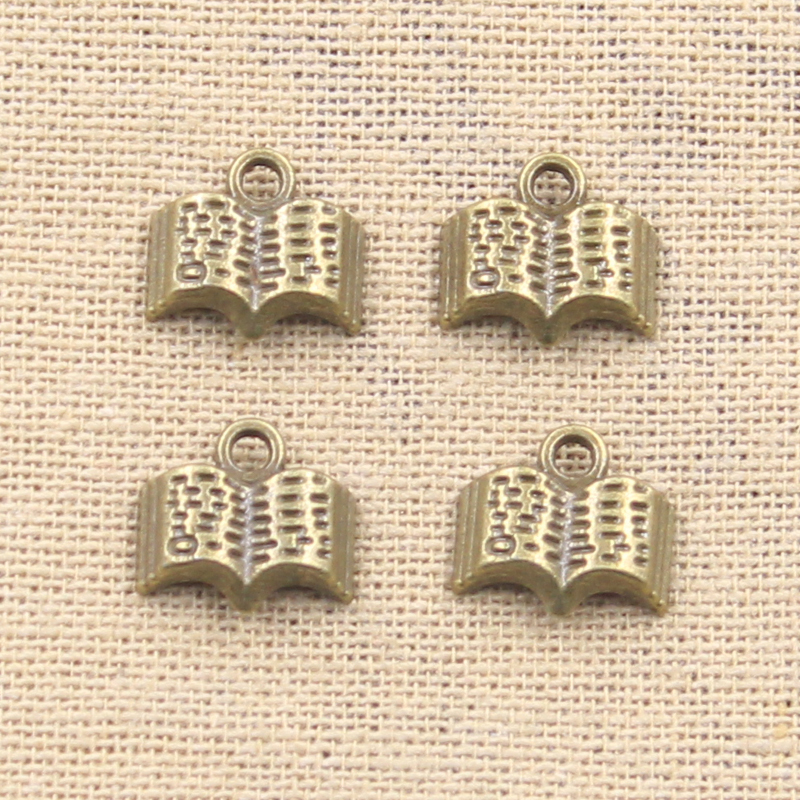 15pcs Charms Open Holy Bible B - огляд і ціна Jewelry Making Guide Book