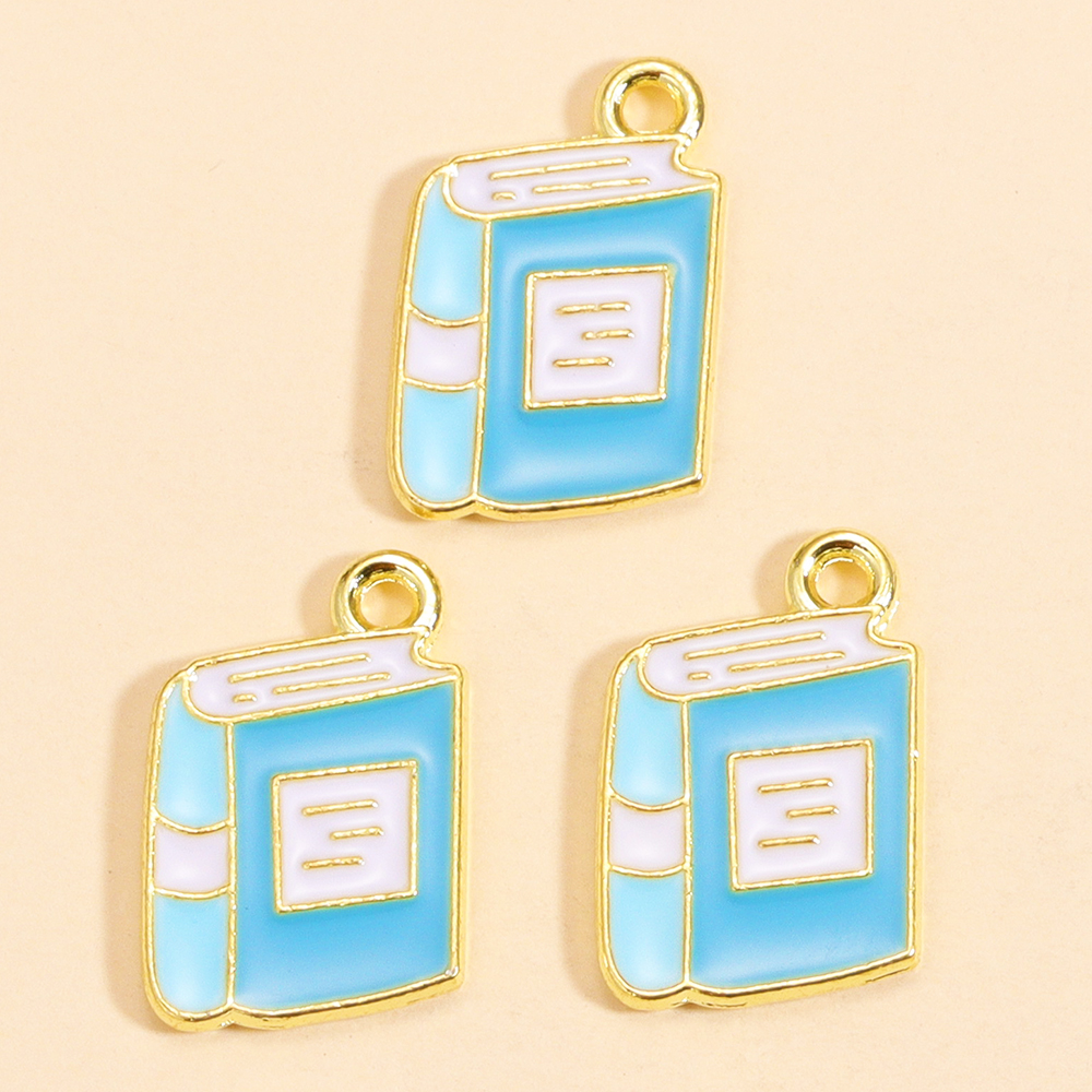 10Pcs Cute Fun Enamel Book Pen - огляд і ціна Jewelry Making Guide Book