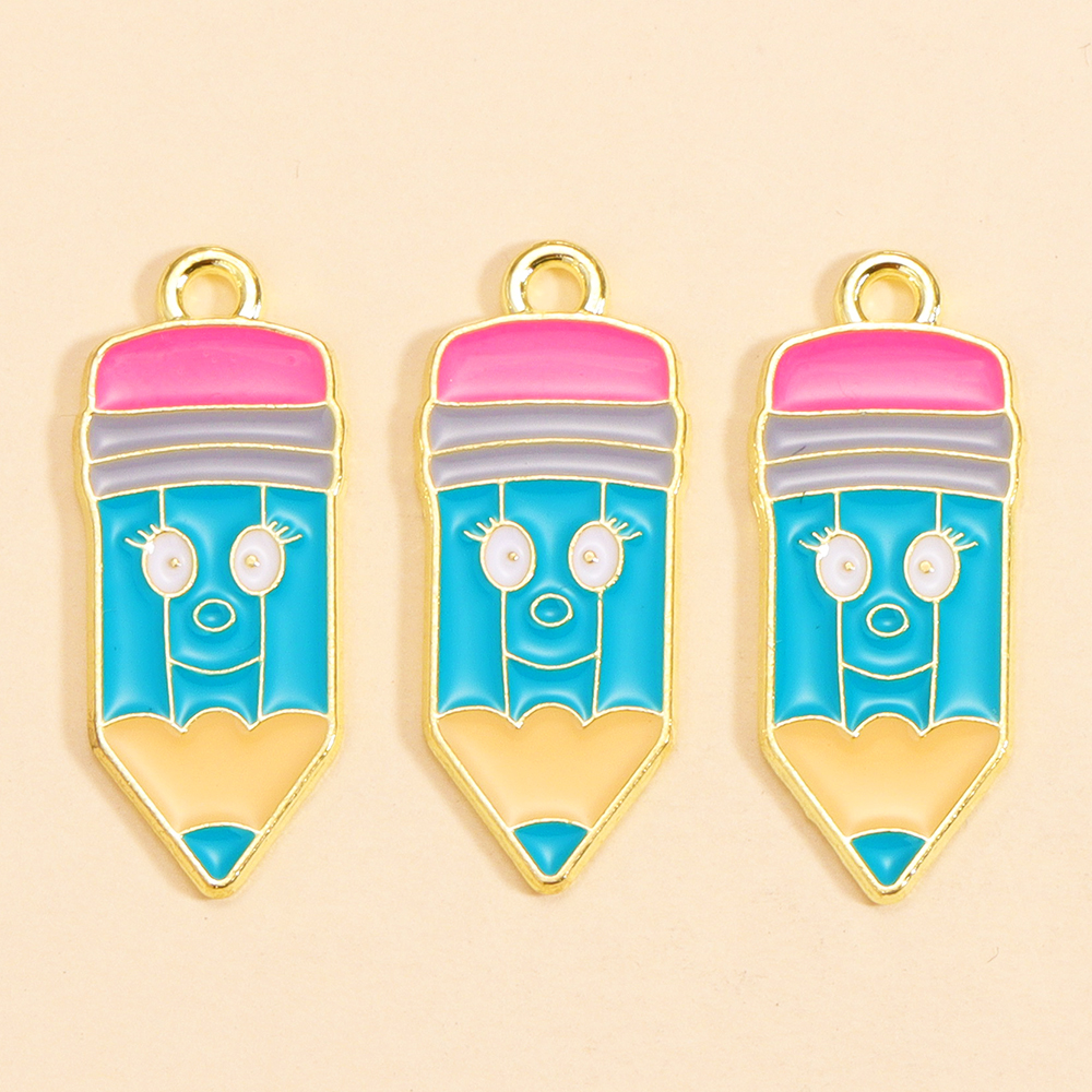10Pcs Cute Fun Enamel Book Pen - огляд і ціна Jewelry Making Guide Book