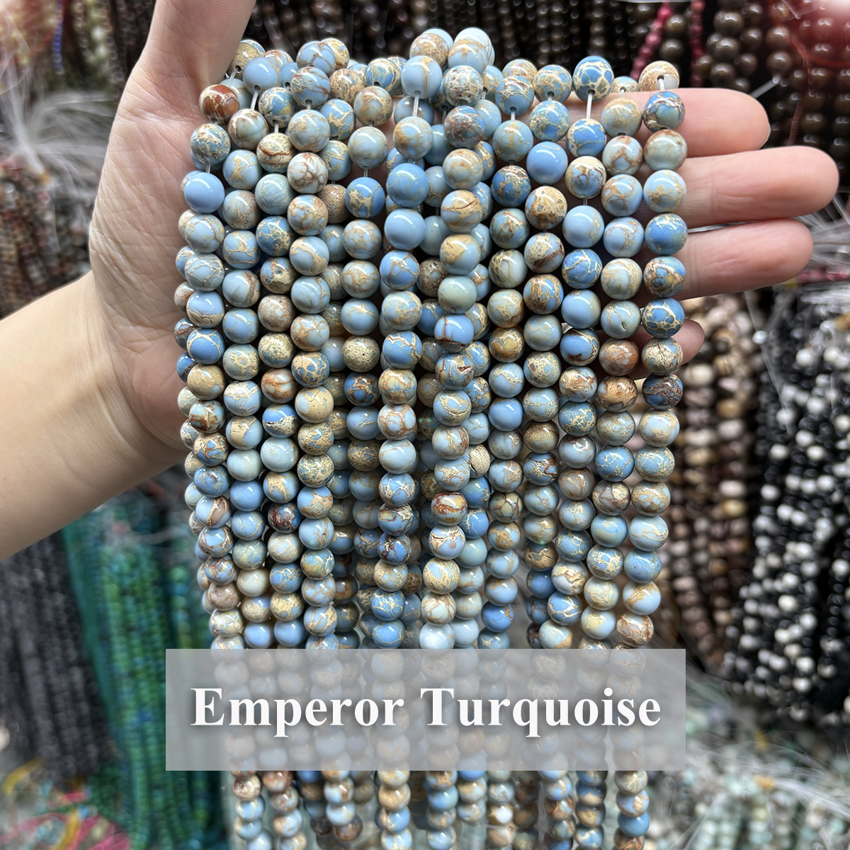 Light Blue Emperor Turquoise B - огляд і ціна Jewelry Making Light