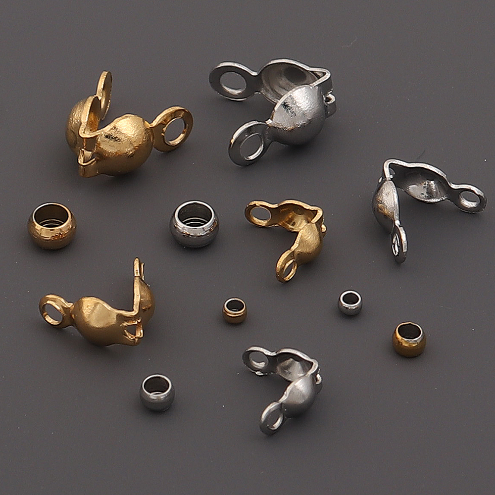 40-200pcs Stainless Steel Conn - огляд і ціна Jewelry Making Basics