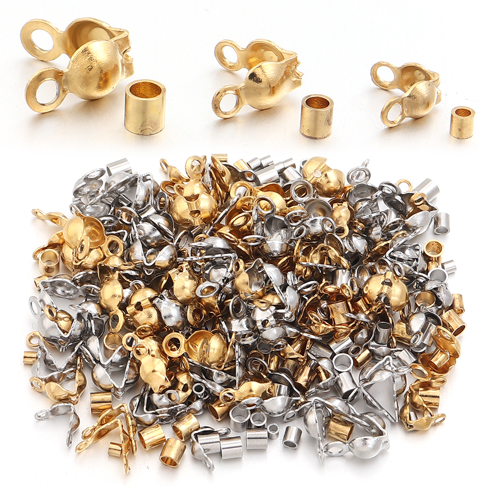 40-200pcs Stainless Steel Conn - огляд і ціна Jewelry Making Basics