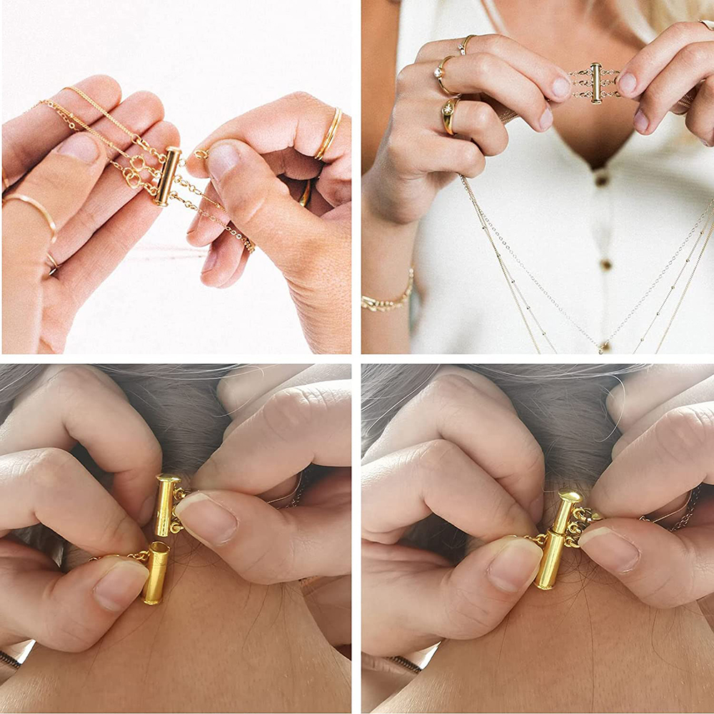 2pcs Multi Strand Necklace Lay - огляд і ціна Jewelry Making Metals
