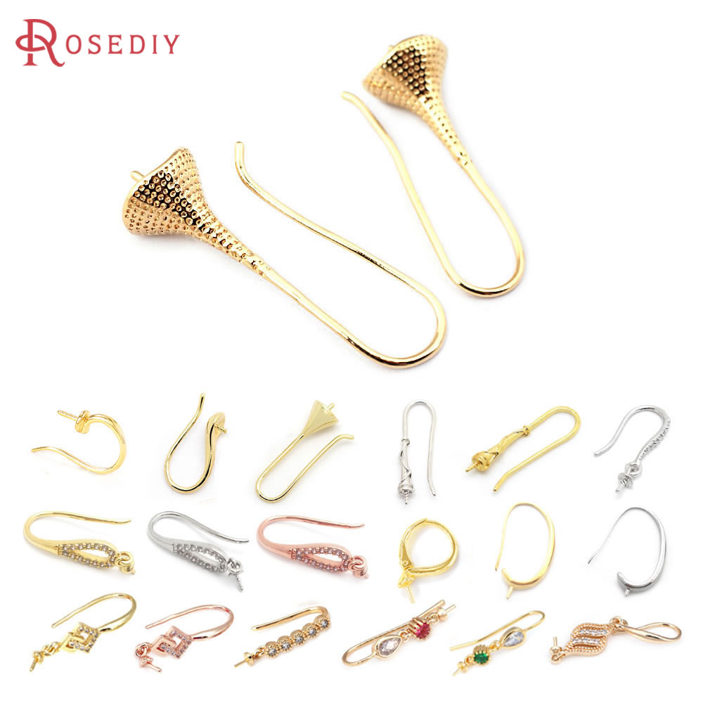 18K Gold Color Brass Can fit H - огляд і ціна Jewelry Making Basics
