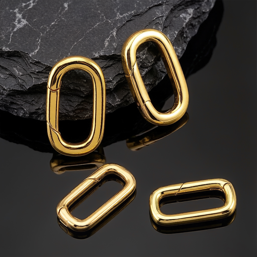 2pcs 18K Gold Plated Filled Ov - огляд і ціна Jewelry Making Basics