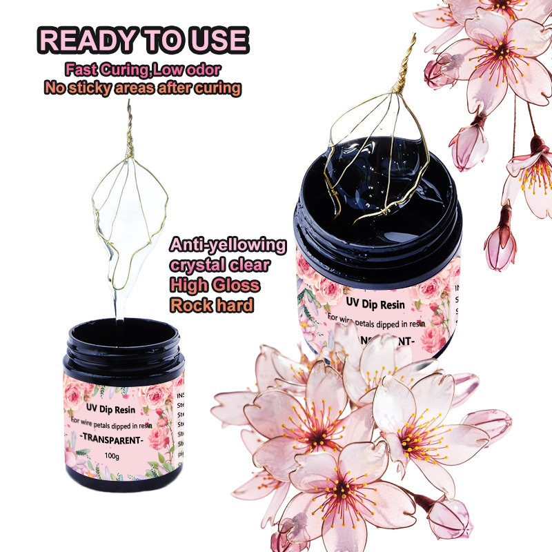40/100/200g UV Dip Resin Glue  - огляд і ціна Jewelry Making At Home